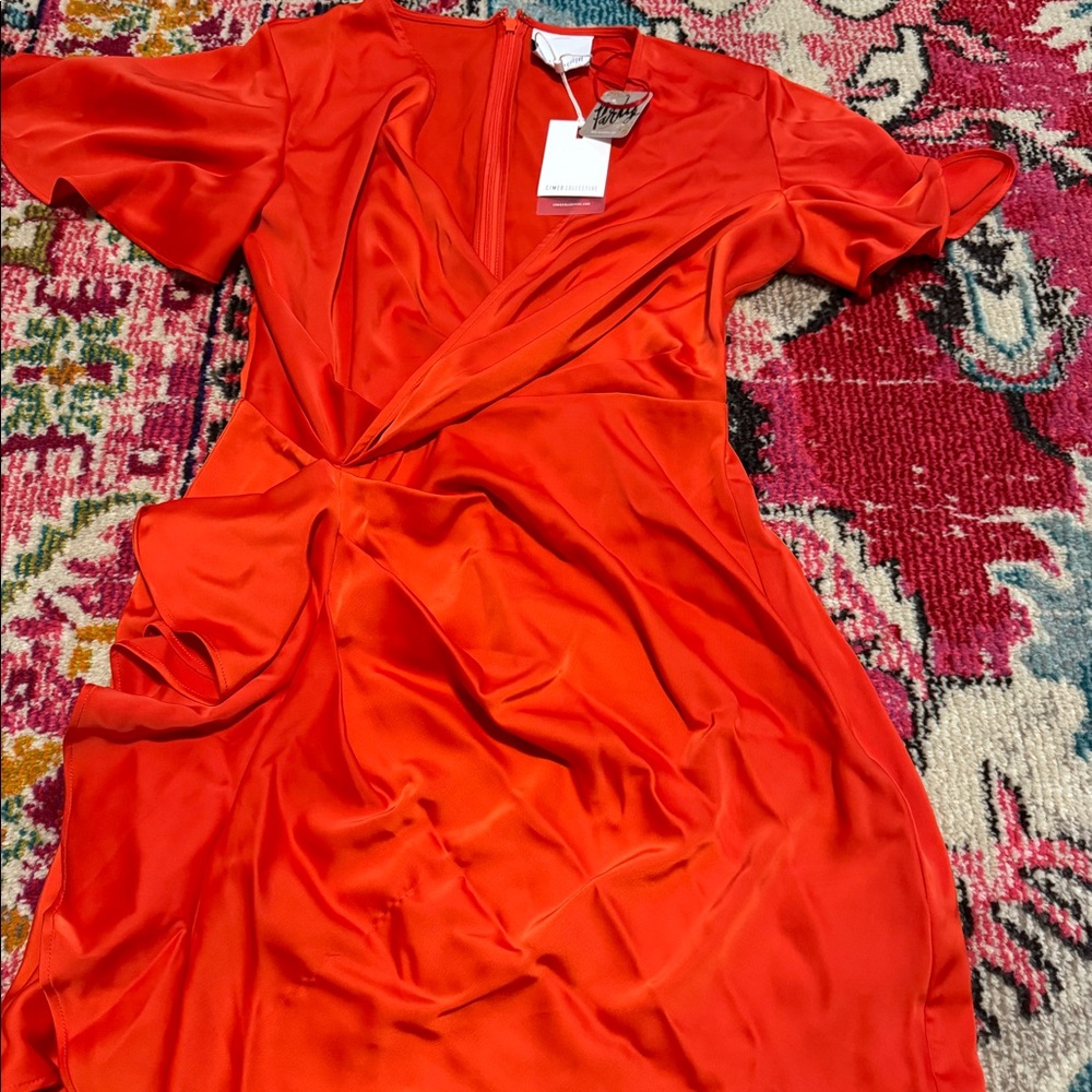 Free People NWT Size Medium Red Dress